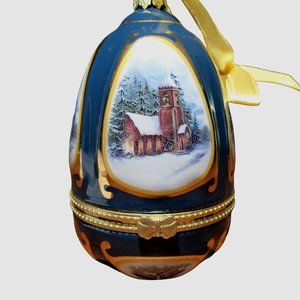 2016 Valerie Parr Hill Mr Christmas Musical Ornament Trinket Box New in Box